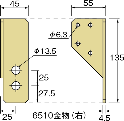 登り梁ジョイント6510 | 製品紹介 | 住宅資材部門 | 株式会社タナカ